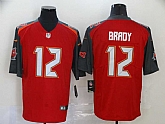 Buccaneers 12 Tom Brady Red Vapor Untouchable Limited Jersey,baseball caps,new era cap wholesale,wholesale hats